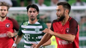 Sparv har spelat tre kvalmatcher Tim Sparv i en match i Europa League