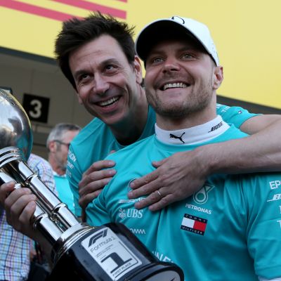 Toto Wolff, Valtteri Bottas