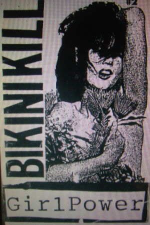 Bikini Kill-fanzinet Girl Power. Bikini Kill-fanzinet Girl Power.