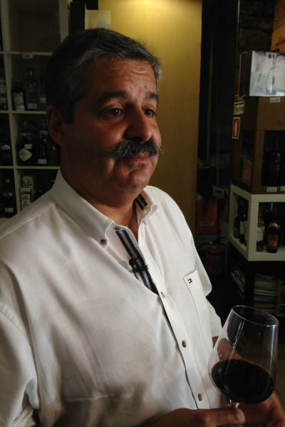 Paulo Laureano är vinodlare i Portugal.