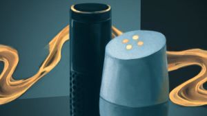 Smarthögtalaren finns redan i miljontals hem och styr hemmets funktioner genom röstkommandon. Smarthögtalare i miljontals hem.