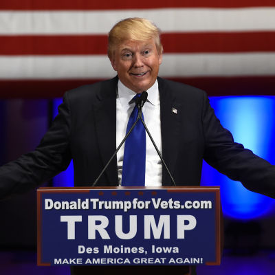 Donald Trump i Iowa.