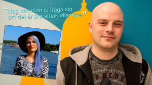 Stefan Nordgren funderar kring Sannis video Stefan Nordgren funderar på artisten Sanni