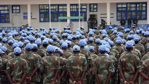 FN:s största fredsbevararstyrka finns i Demorkatiska Repubilken Kongo - och därifrån kommer också många fredsbevarare. Fredsbevarare i Kongo-Kinshasa