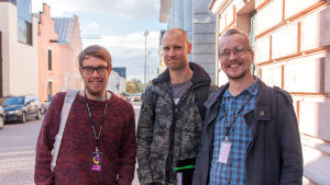 OMVF-tuomaristo 2014 OMVF-tuomaristo 2014: Mikko Mällinen, Misko Iho ja Mikko Meriläinen