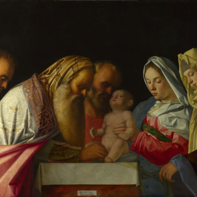 Giovanni Bellini (c. 1500). The Circumcision of Christ
