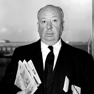 Filmregissören Alfred Hitchcock.