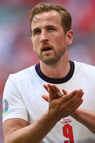 Englands Harry Kane i matchen mot Kroatien.