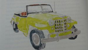 Willy Jeepster, 1959 (Illustration: Neil Young) Willys Jeepster, 1951 (Illustration: Neil Young)