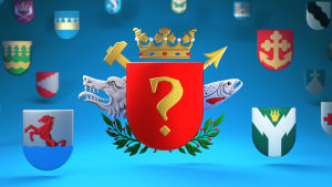 Kuvituskuva, jossa suomen vaakunoita.