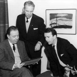 Ote elokuvasta Tähdet kertovat, komisario Palmu (1962).