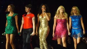 Spice Girls: Victoria Beckham, Melanie Chisholm, Melanie Brown, Emma Bunton och Geri Halliwell. Spice Girls.