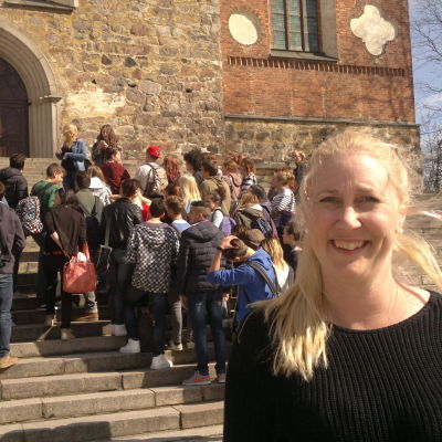 Anna Sörensson ser turister överallt