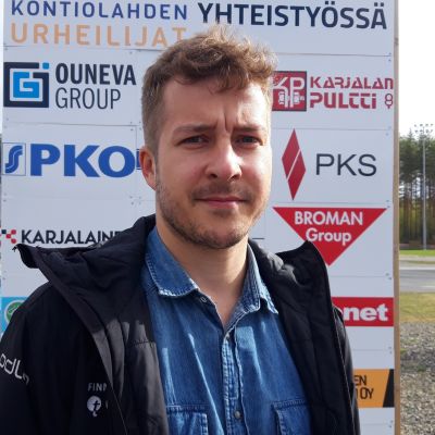 Kontiolahden Urheilijoiden päävalmentaja Aku Moilanen.
