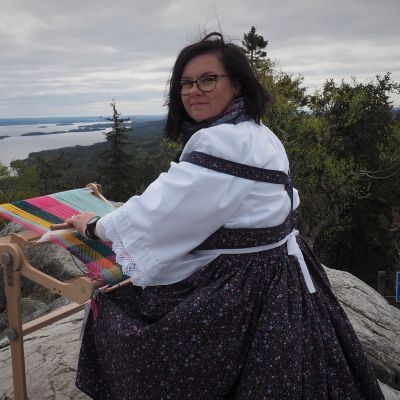 Mari Karjalainen Taito Pohjois-karjala ry:stä Kolin huipulla 2019