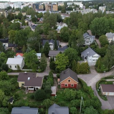 Anttilanmäen asuinalue Lahdessa