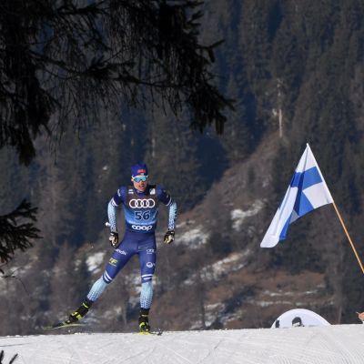Iivo Niskanen oli 11:s Tour de Skin kolmannella etapilla Toblachissa Italiassa.