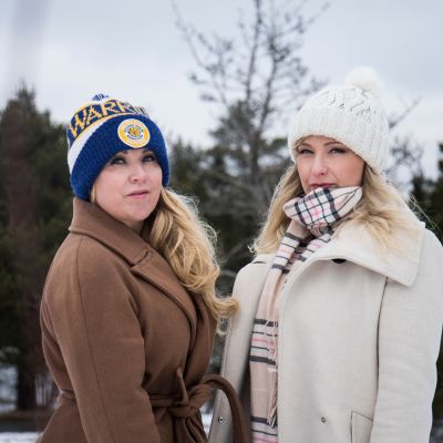 Mari Saari ja Emilia Saloranta.