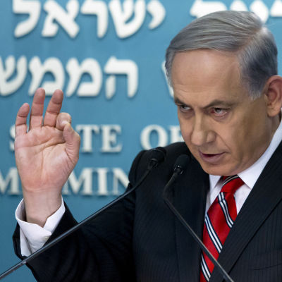 israels premiärminister benjamin netanyahu