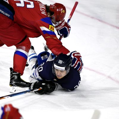 Sergei Plotnikov ja Sebastian Aho