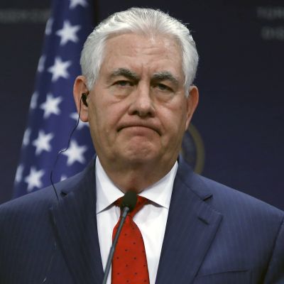 Yhdysvaltain ulkoministeri Rex Tillerson