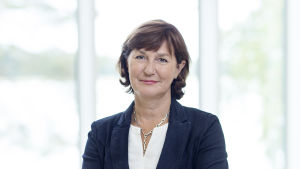 Sen 2010 har Jannica Fagerholm fungerat som vd för Signe och Ane Gyllenbergs stiftelse. Porträtt på Jannica Fagerholm