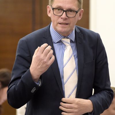 Ordförande för Centerns riksdagsgrupp Matti Vanhanen