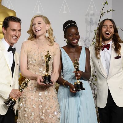 Mathhew McConaughey, Cate Blanchett, Lupita Nyong'o och Jared Leto.