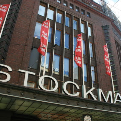Stockmanns varuhus i centrum av Helsingfors.