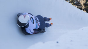 Kendall Wesenberg i elden vid världscupen i St. Moritz 2017. Kendall Wesenberg vid världscupen i St. Moritz 2017.