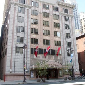 Nuvarande Merriam Theater, f.d. Shubert Theatre i Philadelphia Nuvarande Merriam Theatre, f.d. Shubert Theatre i Philadalphia