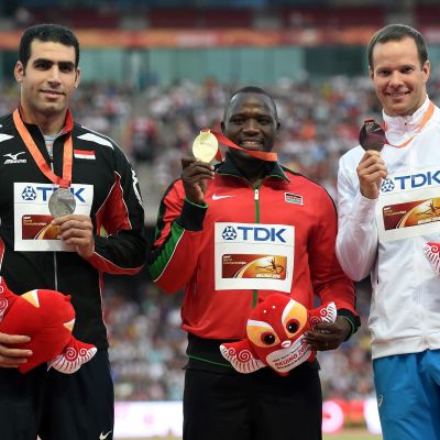 Ihab Abdelrahman, Julius Yego ja Tero Pitkämäki.