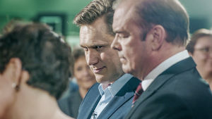Kuva draamasarjasta Presidentti.