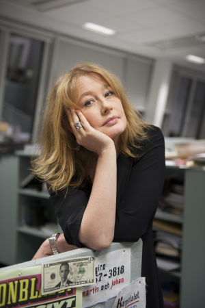 Åsa Linderborg, tidigare kulturchef på Aftonbladet jobbar idag på samma tidning som senior reporter. Åsa Linderborg på Aftonbladets redaktion