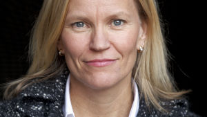 Katarina Baer har forskat i sin balttyska familjs historia. Foto på den finländska journalisten Katarina Baer.