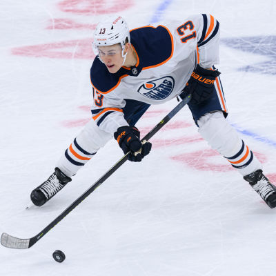 Jesse Puljujärvi är tillbaka i Edmonton efter en paus på ett och ett halvt år.