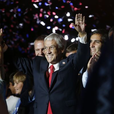 Miljardären Sebastián Piñera återvänder till presidentposten som han innehade från år 2010 till 2014
