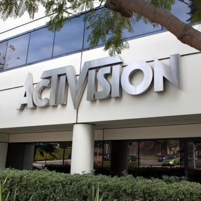 Activision Blizzards huvudkontor i Santa Monica, Kalifornien, USA.