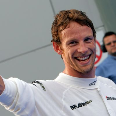Jenson Button efter segern i Malaysia 2009