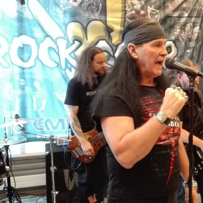 Dave Evans vieraili Seinäjoella Rock Camp -leirillä.