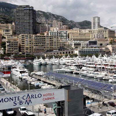 Monte Carlon satama Monacossa. 