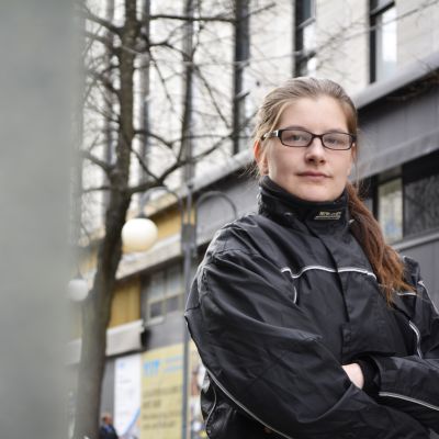 Iina Helminen-Järvelä Lahdessa.