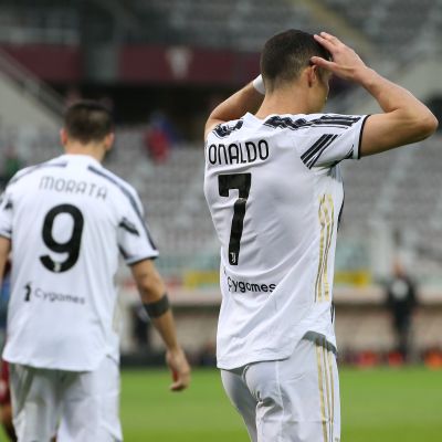Cristiano Ronaldon 2-2-maali toi Juventukselle "vain" tasapelin.