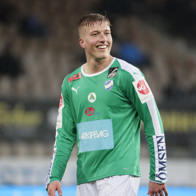Gustaf Backaliden spelar för IFK Mariehamn.