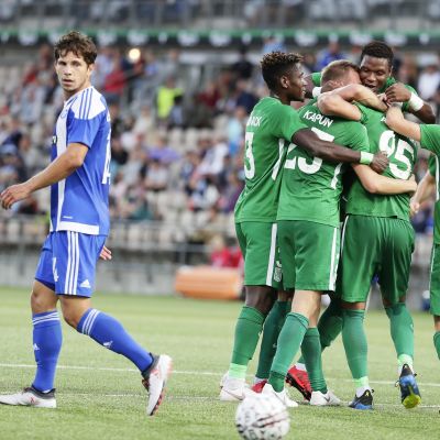 Ljubljana juhli Helsingissä, HJK ei
