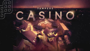 Tampereen Casinon mainosmateriaalia