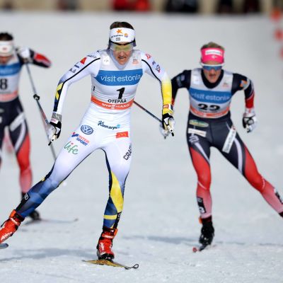 Stina Nilsson stort svenskt guldhopp i Lahtis.