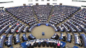 Europaparlamentet kan kännas avlägset i unga väljares vardag, men klimatfrågan kan ha bidragit till ett större intresse för europeiskt samarbete. Europaparlamentet i Strasbourg