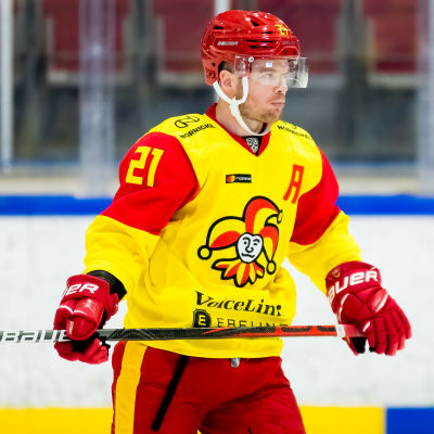 Brian O'Neill på isen.