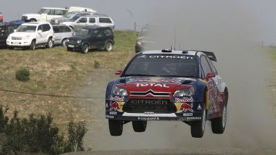 Sebastian Loeb i VM-rallyt i Portugal